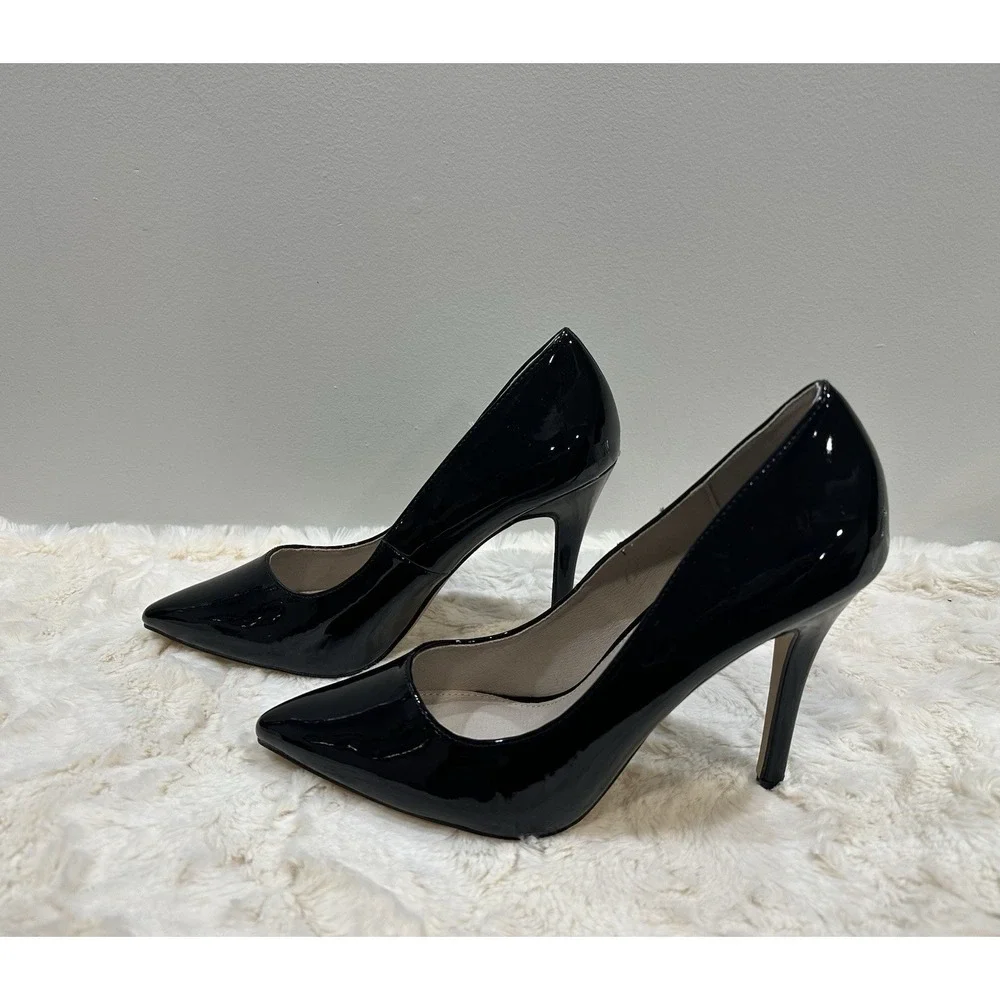 French Connection Womens Sierra Pointed Toe Comfortable Pumps Black Size 9.5 NWB
